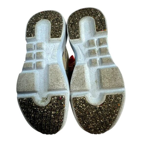 Nike Youth Running Shoes DB3351-010 6Y Neon & Red Mesh Sneakers Crater Impact - Picture 5 of 11